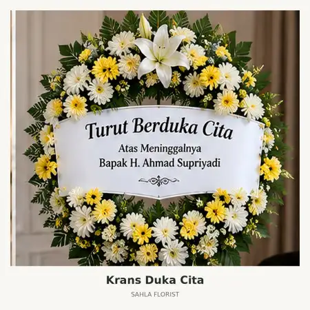 Krans Bunga Duka Coblong